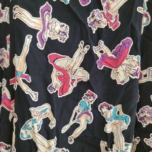 Vintage Betsy Johnson Made in the US pin-up mini dress